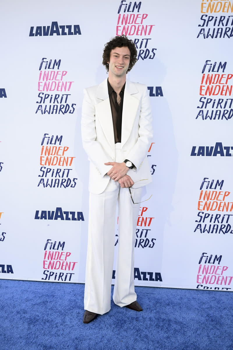 Dominic Sessa at the 2024 Film Independent Spirit Awards held at the Santa Monica Pier on February 25, 2024 in Santa Monica, California.