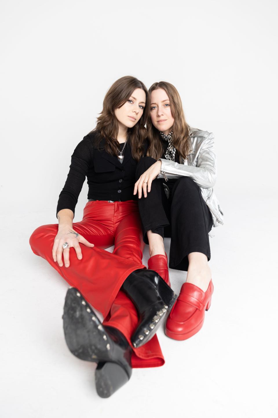 Sisters Rebecca and Megan Lovell headline the Larkin Poe band, playing Friday at Payomet Performing Arts Center.