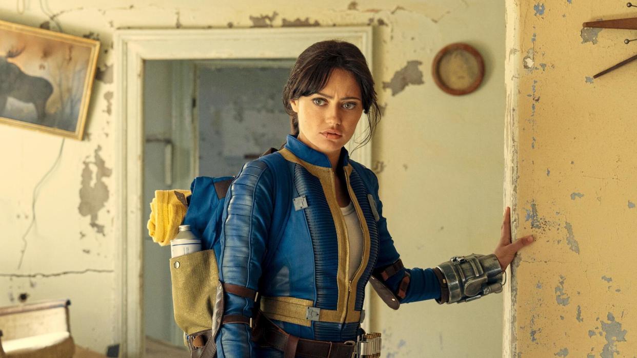  Ella Purnell in Fallout TV show on Amazon Prime Video. 