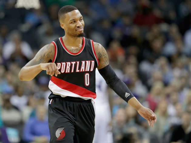 Damian Lillard. (Getty Images)