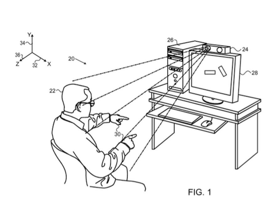 Apple Gesture Control Patent