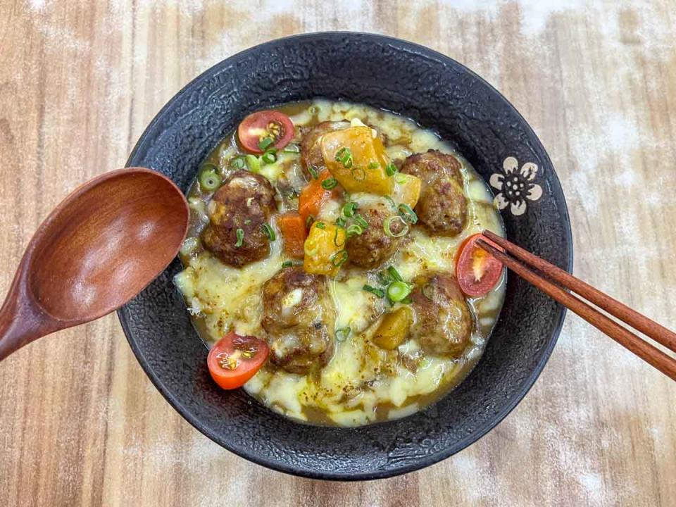 Oh My Don - Japanese Curry Meatball Don