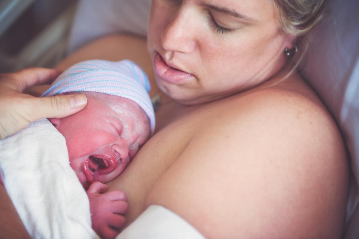 Newborn and mother