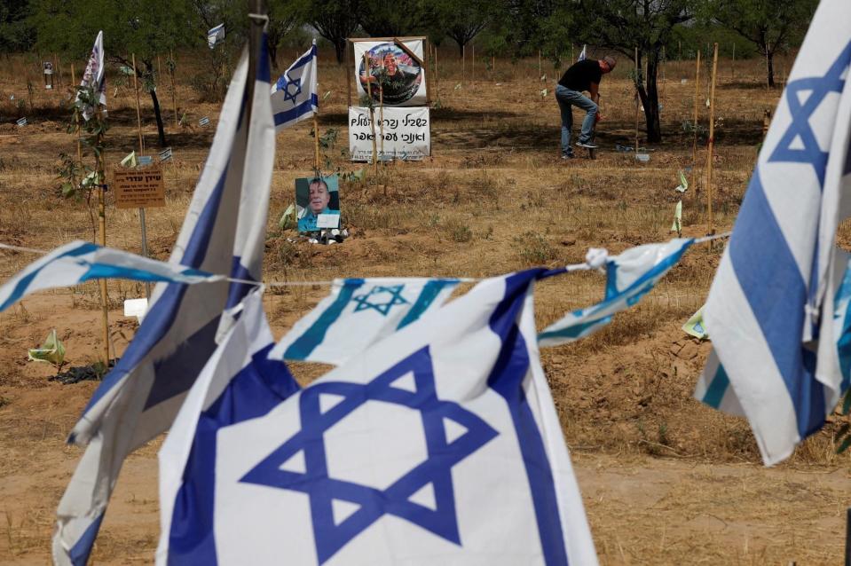 Site of Nova festival in Israel