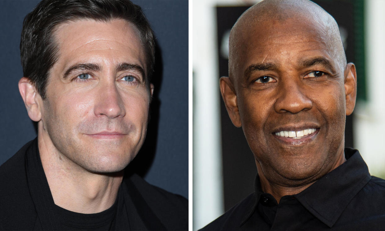 <span>Jake Gyllenhaal and Denzel Washington in this composite picture.</span><span>Composite: Getty</span>