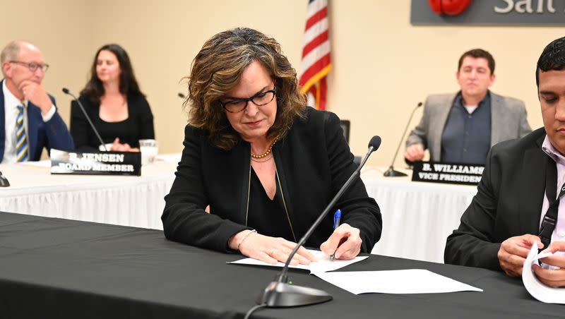 Elizabeth Grant was named as the new superintendent of the Salt Lake City School District on Thursday.
