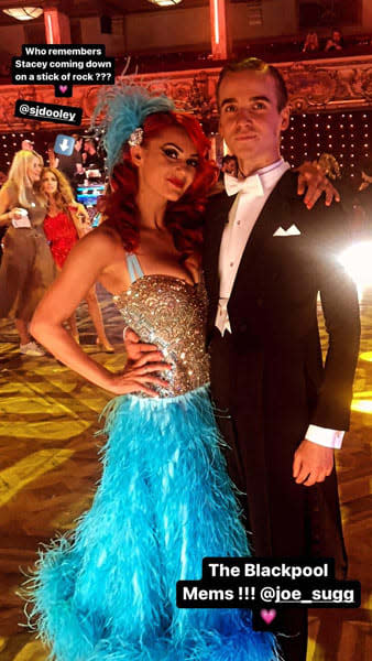 joe-sugg-dianne-buswell-blackpool-ballroom