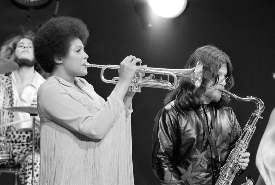 Cynthia Robinson was best known as the trumpeter and vocalist for Sly & The Family Stone. She died of cancer on Nov. 23. She was 71.