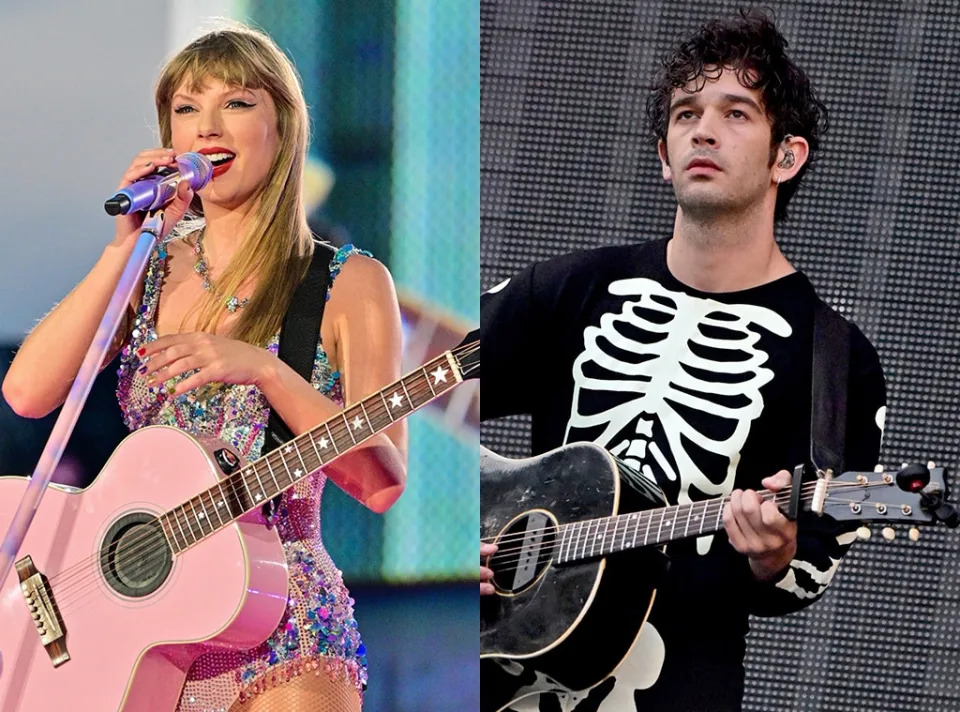 <p><strong>"The Tortured Poets Department":</strong> While fans <a href="https://www.eonline.com/news/1394477/why-taylor-swift-fans-think-tortured-poets-department-is-a-nod-to-ex-joe-alwyn" rel="nofollow noopener" target="_blank" data-ylk="slk:previously pointed out the connection;elm:context_link;itc:0;sec:content-canvas" class="link rapid-noclick-resp">previously pointed out the connection</a> between the album's name <em>TTPD</em> and Joe's <a href="https://twitter.com/raspberhrriies/status/1754334230056976824?s=42&t=0L6eq_mDaLALpQODpLKQtQ" rel="nofollow noopener" target="_blank" data-ylk="slk:WhatsApp group chat;elm:context_link;itc:0;sec:content-canvas" class="link rapid-noclick-resp">WhatsApp group chat</a> called "The Tortured Man Club," the titular song actually includes references to Matty.</p> <p>Even the track's opening lyrics, "You left your typewriter at my apartment," gives a nod to Matty, who noted he "really" likes typewriters <a href="https://www.youtube.com/watch?v=tde3nYmKFlI" rel="nofollow noopener" target="_blank" data-ylk="slk:in a 2019 interview;elm:context_link;itc:0;sec:content-canvas" class="link rapid-noclick-resp">in a 2019 interview</a> with <em>GQ</em>.</p> <p>Later on in the song, the lyrics offer more insight into Taylor and Matty's strong bond. Taylor even recalls, "At dinner you take my ring off my middle finger and put it on the one people put wedding rings on. And that’s the closest I’ve come to my heart exploding."</p> <p>Taylor's lyrics also include shoutouts to poet <strong>Dylan Thomas</strong>—"you're not Dylan Thomas"—and singer-songwriter <strong>Patti Smith</strong>—"I'm not Patti Smith." As well as <strong>Charlie Puth</strong>. "You smoked then ate seven bars of chocolate / We declared Charlie Puth should be a bigger artist."</p>