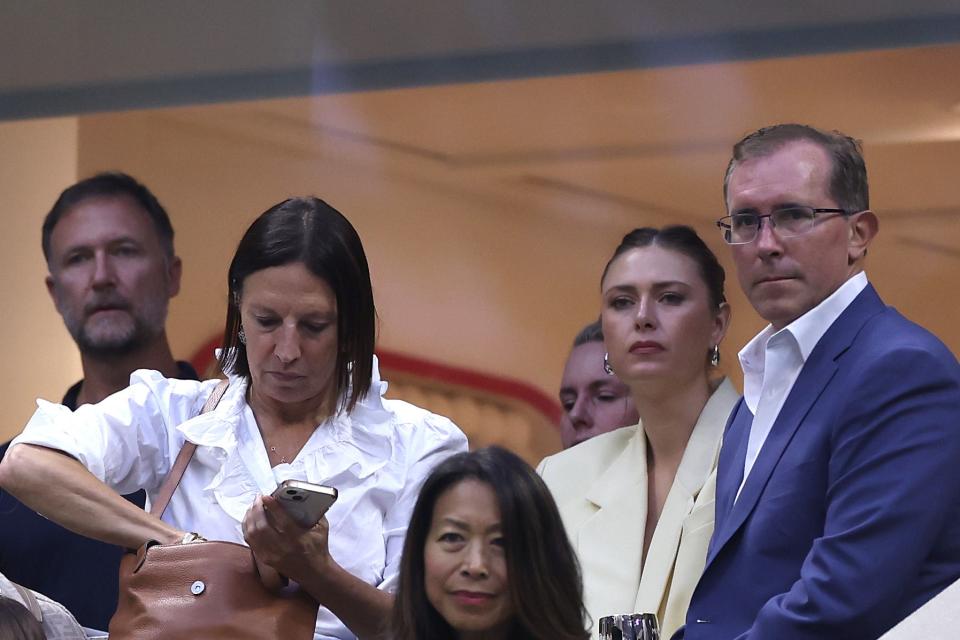 Former tennis player Maria Sharapova attends Day Eleven of the 2024 US Open at USTA Billie Jean King National Tennis Center on September 05, 2024 (Getty Images)