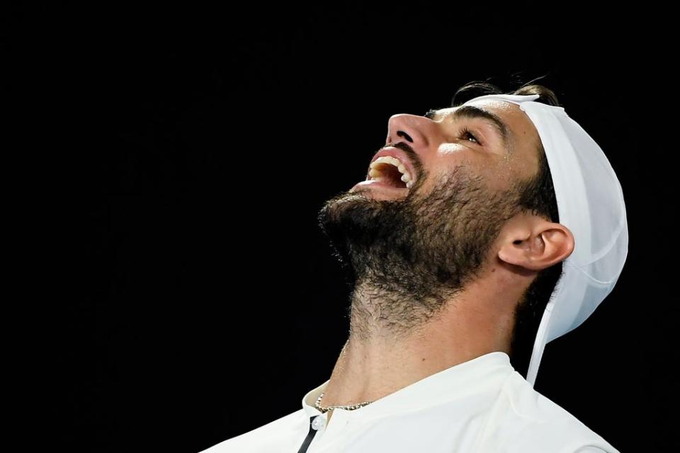 Matteo Berrettini was unable to find the answers against Rafael Nadal (Andy Brownbill/AP) (AP)