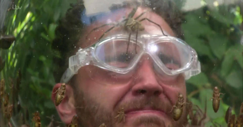 Adam faced his worst fears in the I’m A Celeb bushtucker trials (Copyright: Wenn)