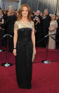 <b>Oscars 2012: Red carpet photos</b><br><br><b>Former winner...</b> Melissa Leo