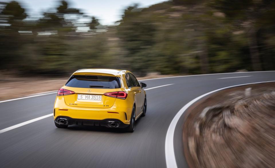 <p>Although the A35's engine is not built on AMG's specialty "one man, one engine" line, it is strong enough to satisfy elevated expectations.</p>