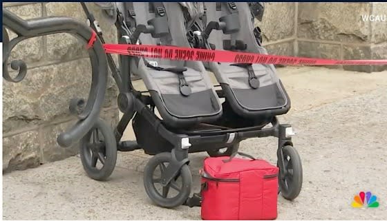 The 1-year-old boy was riding in a stroller with his twin sibling when Hester stabbed him in both arms without warning, cops said. NBC