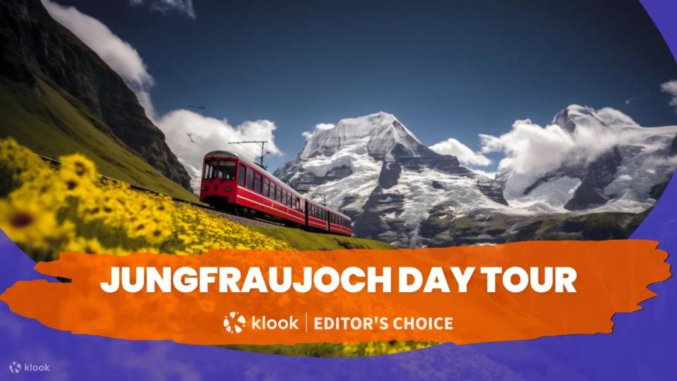 Jungfraujoch Guided Tour from Zurich, Lucerne and Interlaken. (Photo: Klook SG)