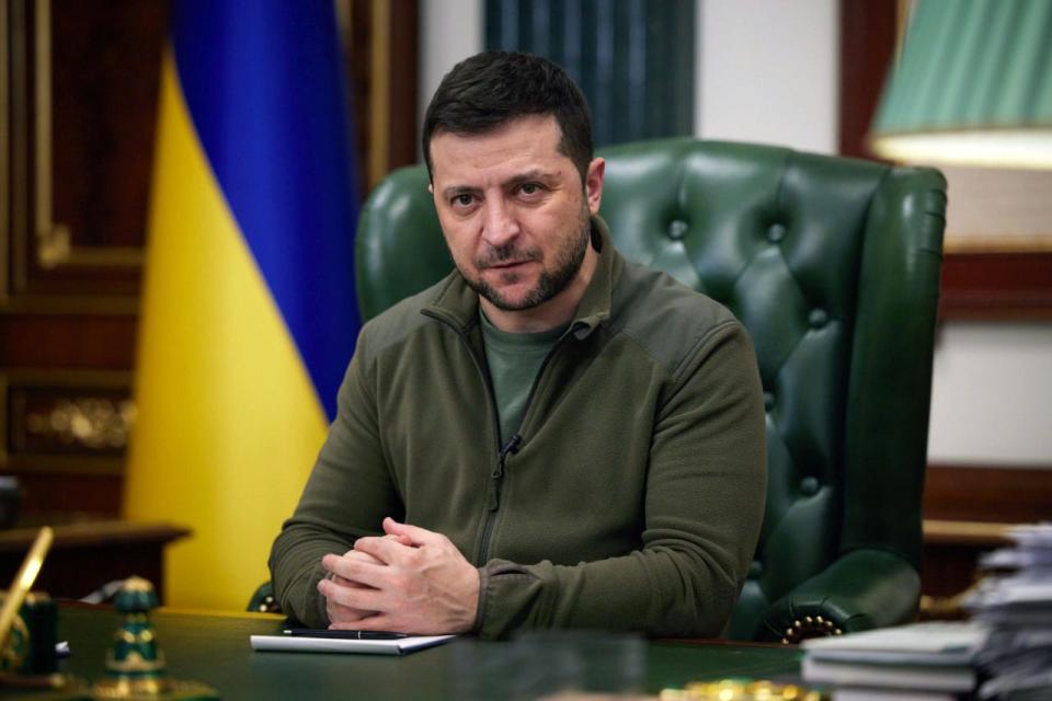 Ukrainian President Volodymyr Zelenskyy