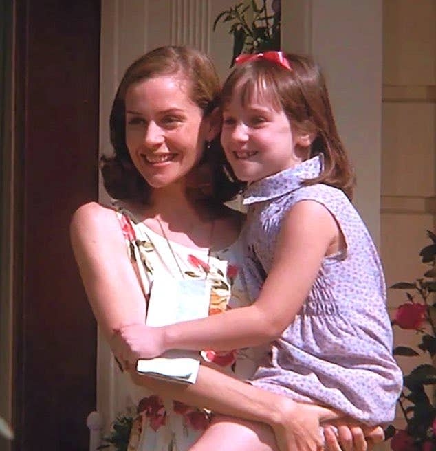 Mara Wilson and Embeth Davidtz in "Matilda" (1996)