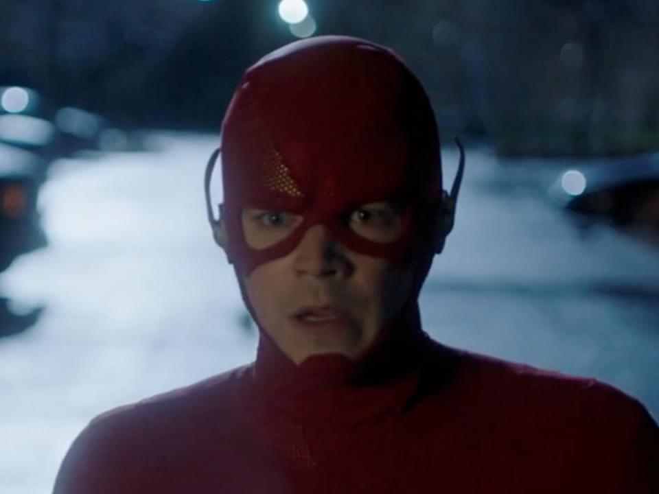 Grant Gustin in ‘The Flash’ season eight (CW)