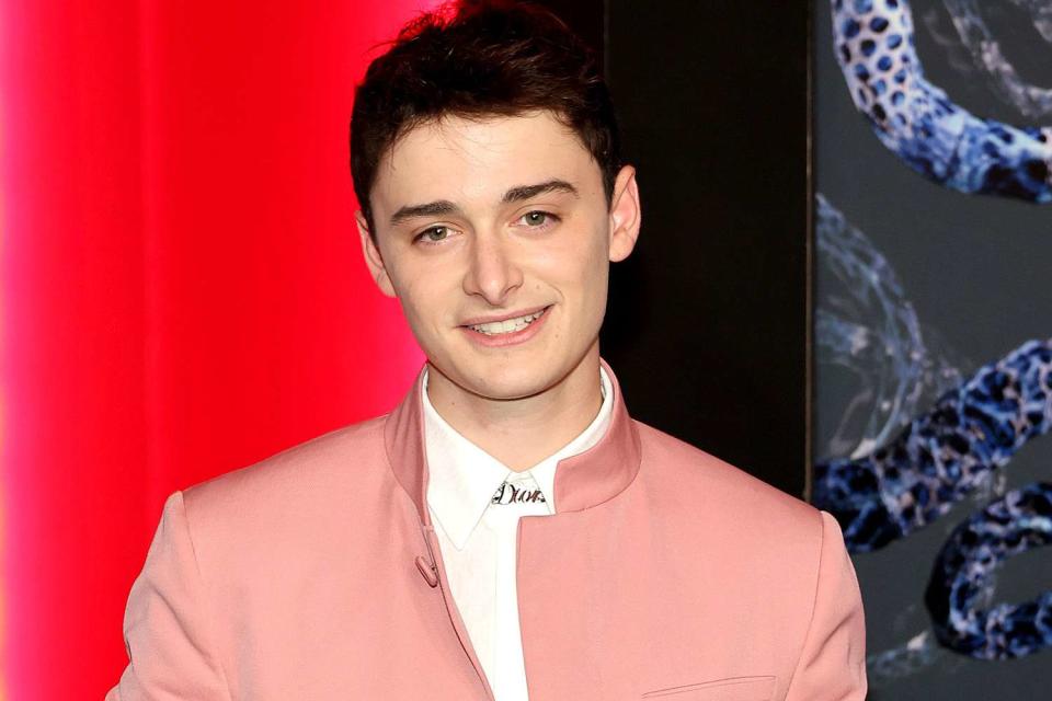 Noah Schnapp at a red carpet event 