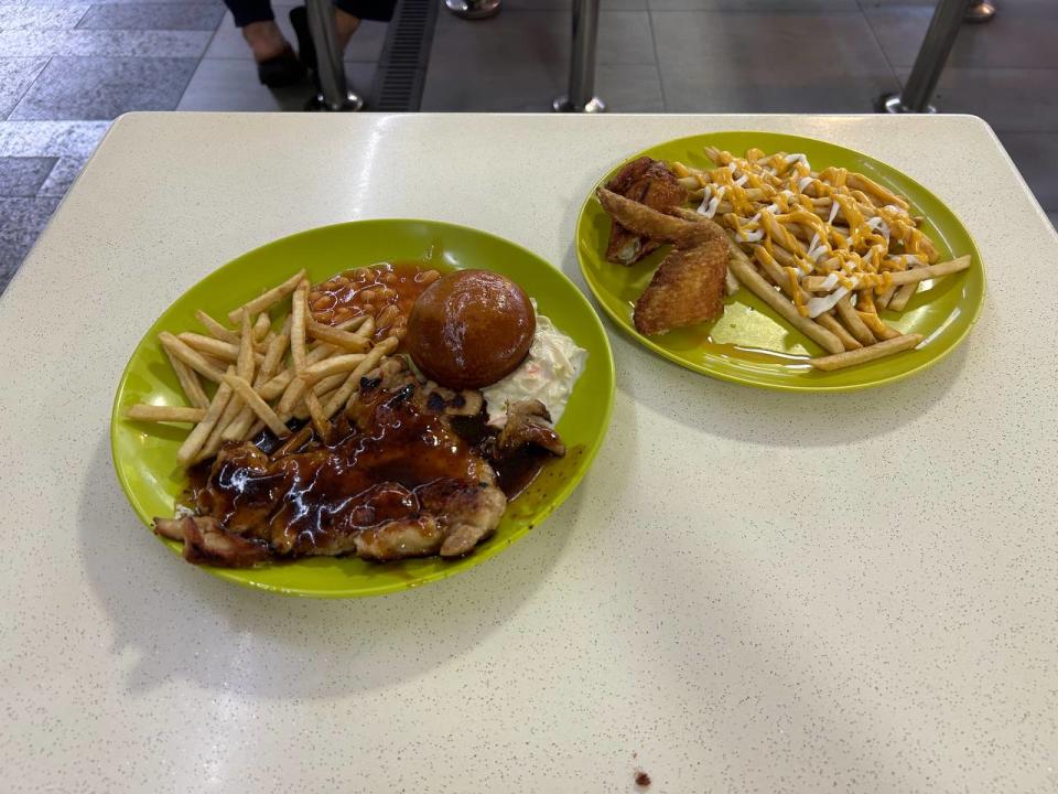 Chicken Supremo - Black Pepper Chicken Chop & Cheese Fries