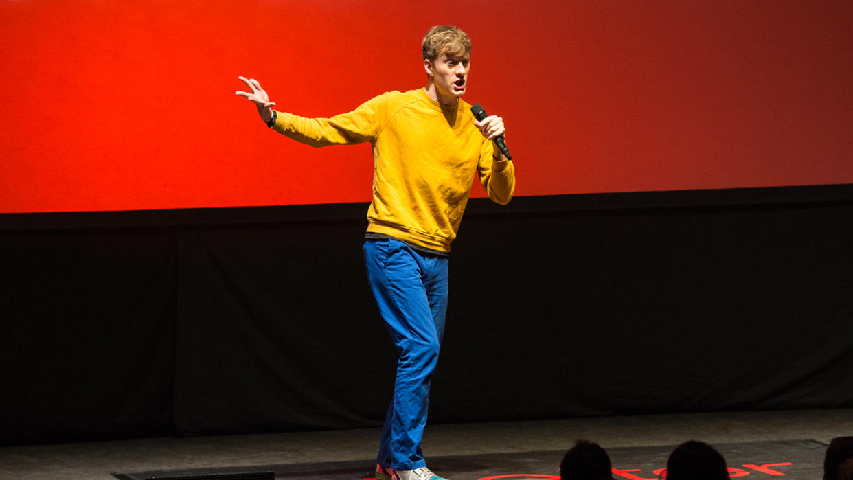 James Acaster said a gig he did at the Palladium was pure career suicide (Image: Getty Images)
