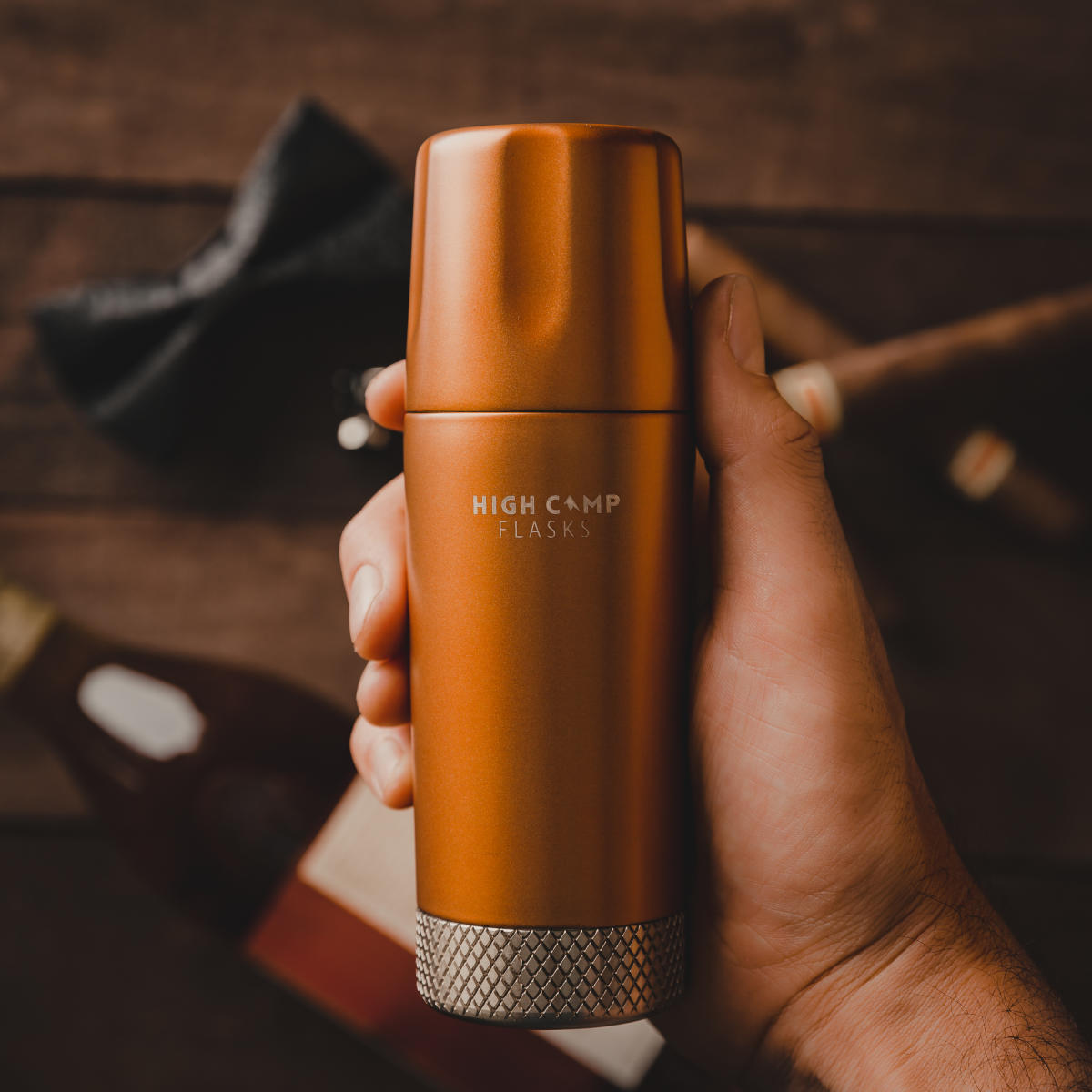 HIGH CAMP FLASK - TORCH FLASK - GUNMETAL