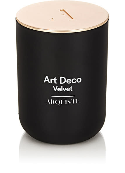 Arquiste Art Deco Velvet Candle