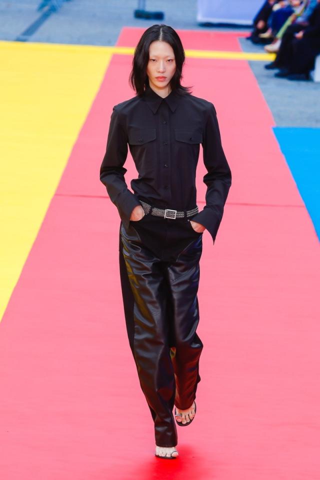 Yoshitomo Nara in Stella McCartney Summer 2023 Runway Show