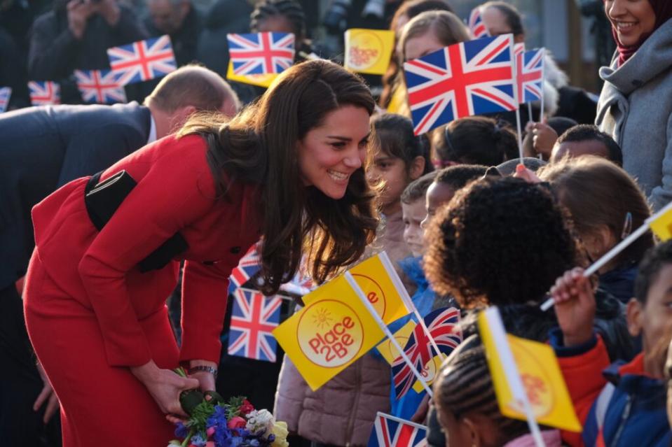 凱特王妃的親和力，深受英國人民愛戴。（圖片來源／The Prince and Princess of Wales）