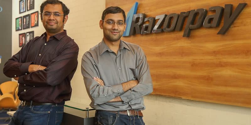 Razorpay創辦人Shashank Kumar與Harshil Mathur（Credit：YourStory）