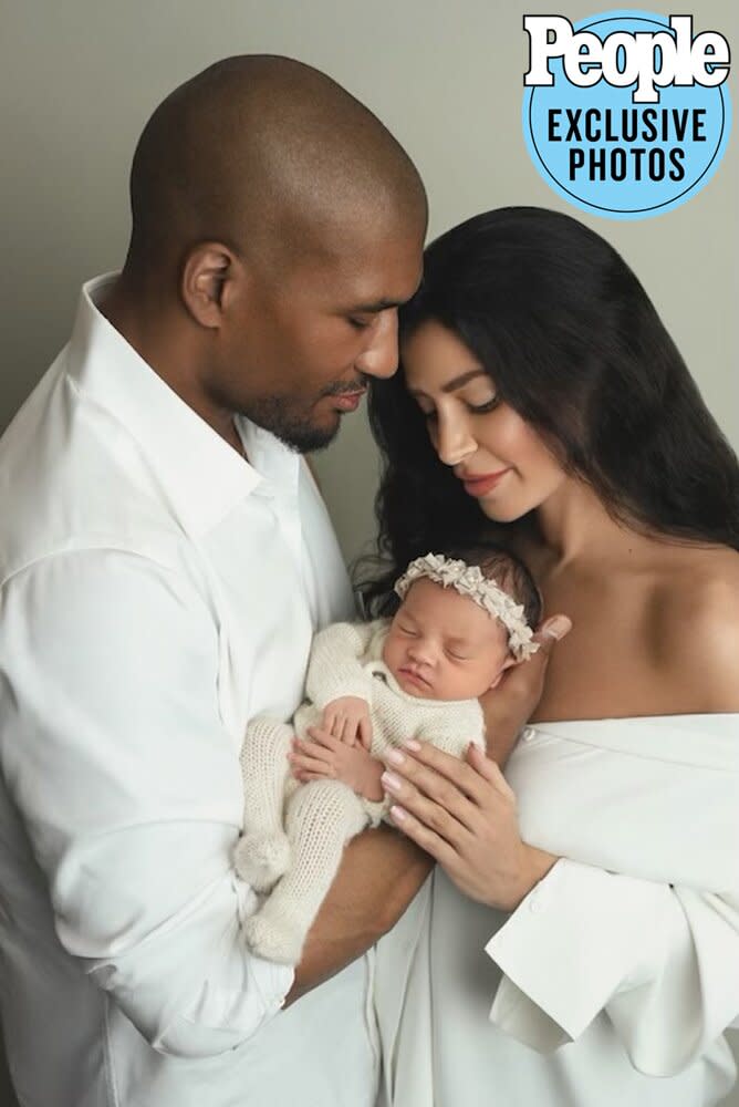 Nicole Williams English and Larry English Share First Look at Daughter India