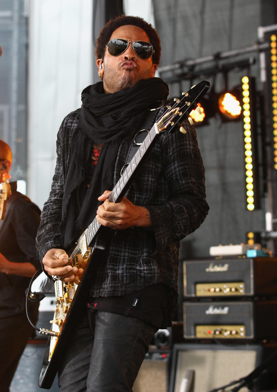 Rocker Lenny Kravitz stars as Cinna, the stylist who styles Katniss and Peeta for the Hunger Games’ opening ceremonies. Kravitz made his movie debut in the film “Precious” but is better known for his music awards, including four Grammys.