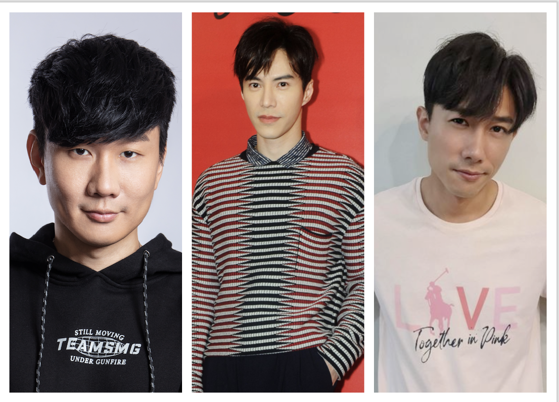 JJ Lin, Lawrence Wong and Desmond Tan are among this year's most-searched Singapore celebs on Yahoo. (Photos: JJ Lin, Getty, Desmond Tan/Instagram)