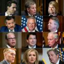 Twelve Republican senators have said they will vote against certifying President-elect Joe Biden's election win