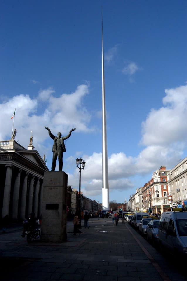 Die Statuen Dublins und ihre schrägen Spitznamen