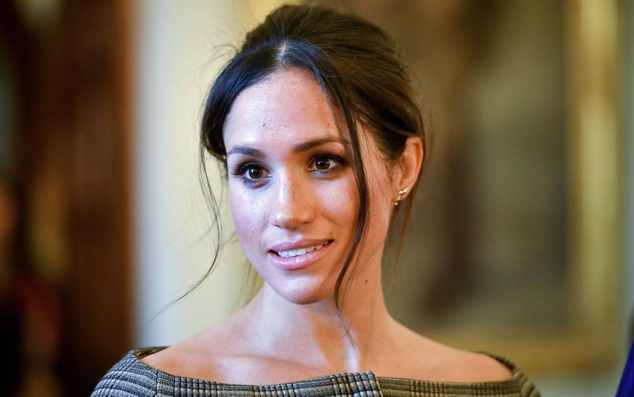 Meghan was watching the funeral on television at home in Montecito, California - Ben Birchall/AFP