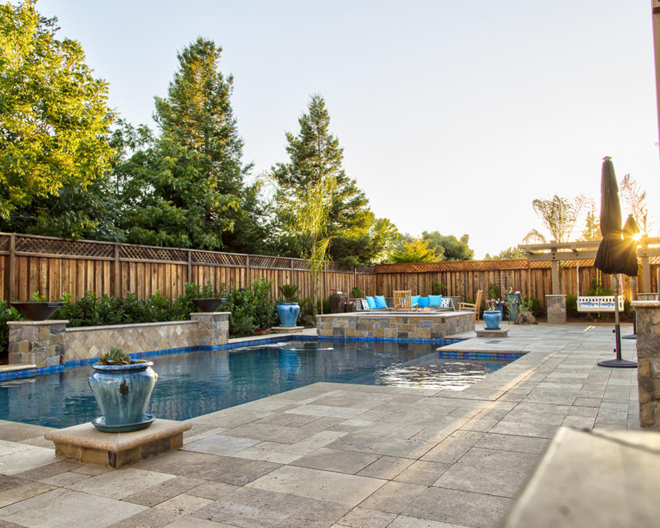 Add a pool to your patio