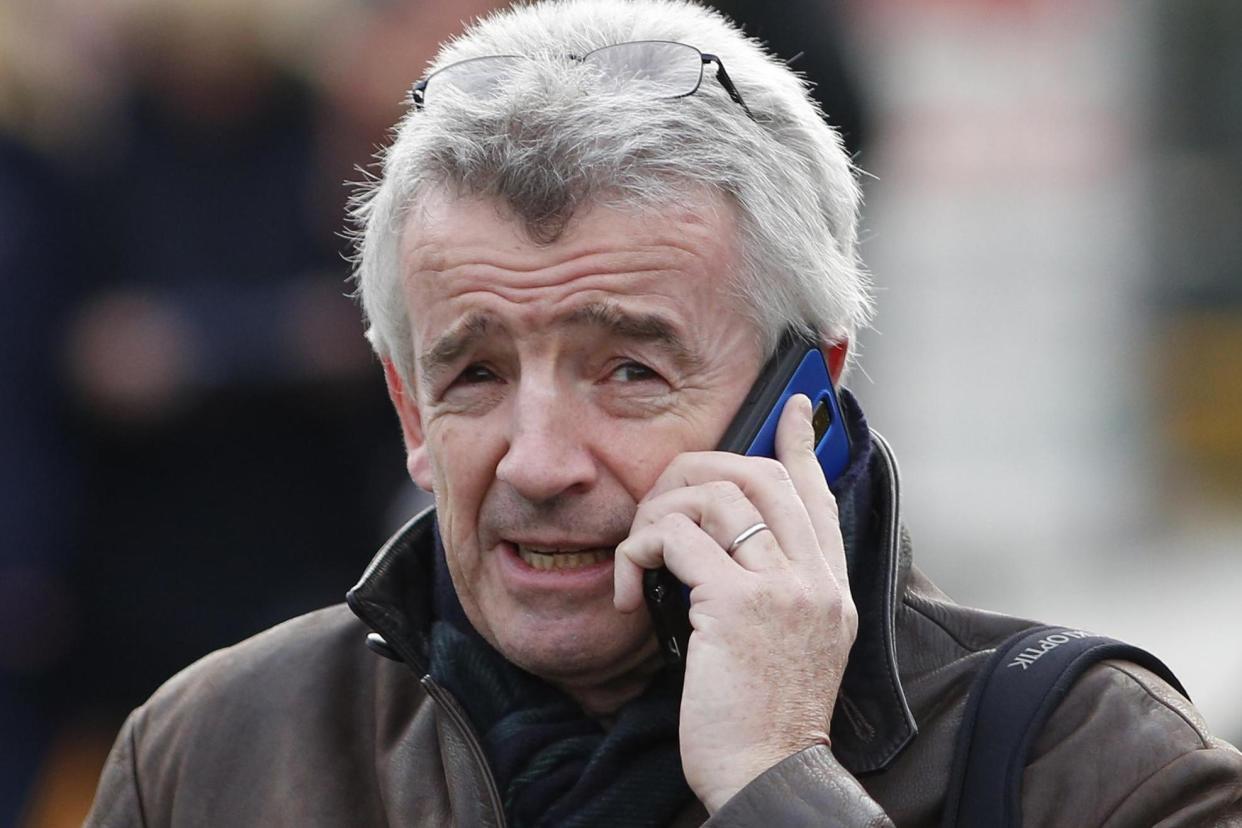 ‘Catastrophic disruption’: Ryanair boss Michael O’Leary warns the UK’s £127-billion-a-year tourist industry could face a severe hit: Getty Images