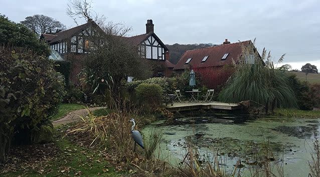 Paul Burrell's home in Cheshire.