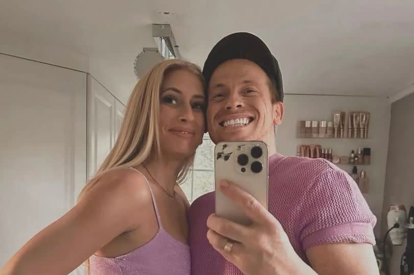 Stacey Solomon and Joe Swash