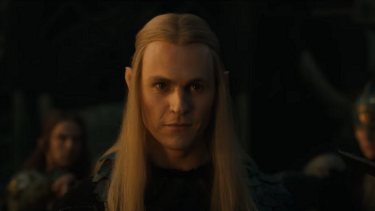  Charlie Vickers as Sauron in the Lord of the Rings: The Rings Of Power Season 2 trailer. 