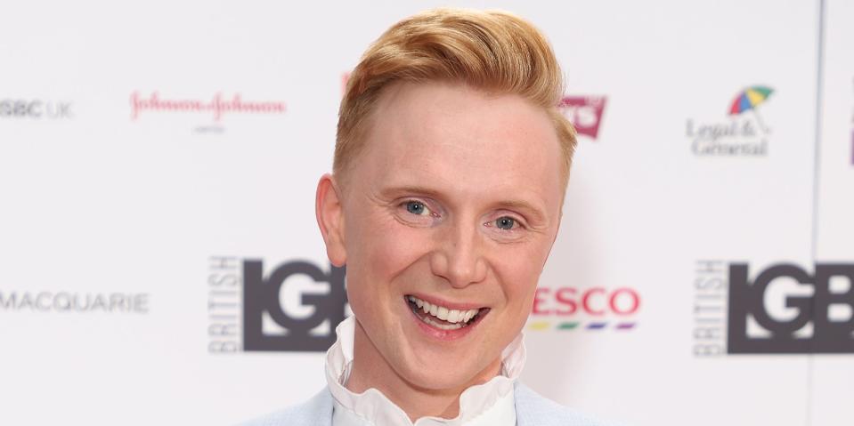 london, england   june 24  owain wyn evans attends the lgbt awards 2022 at the brewery on june 24, 2022 in london, england photo by mike marslandwireimage