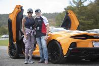 <p>The McLaren test drives were an adrenaline rush.</p>