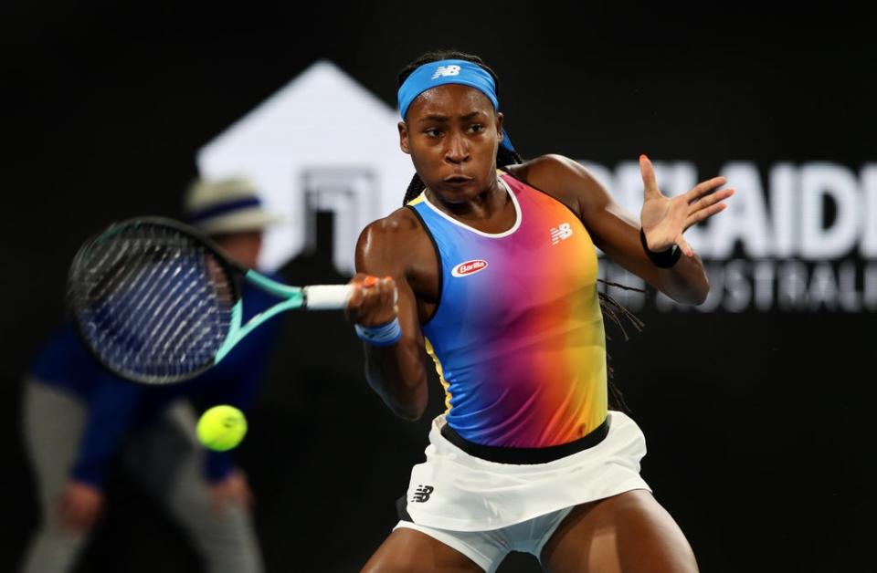 Coco Gauff battled to a three-set win against Marta Kostyuk  (Getty Images)