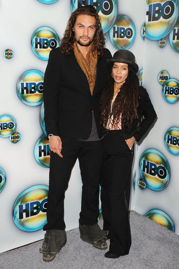 Jason Momoa and Lisa Bonet