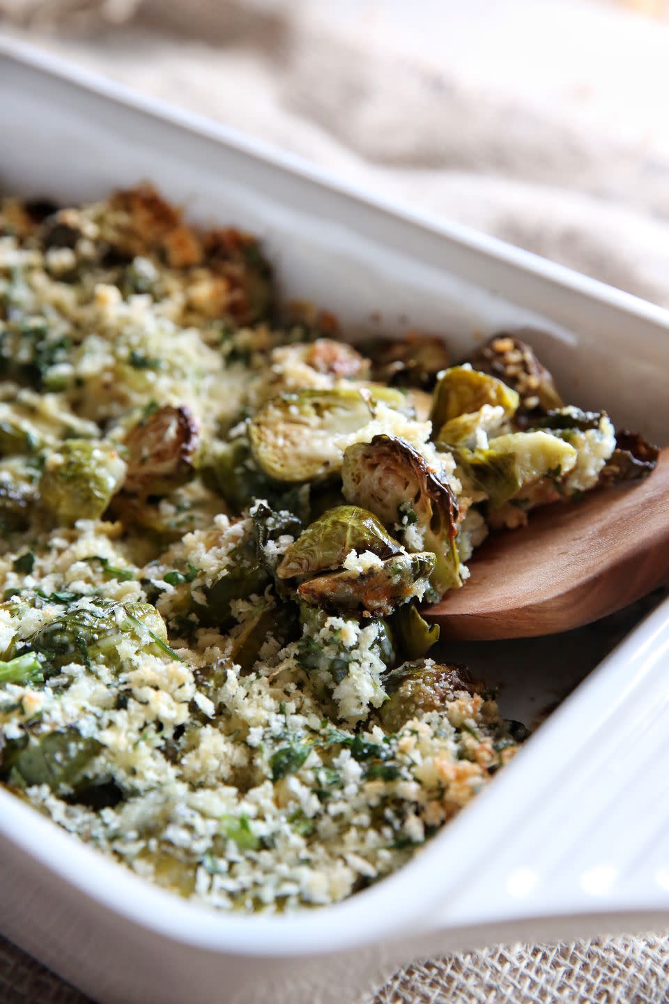 Brussels Sprouts Au Gratin