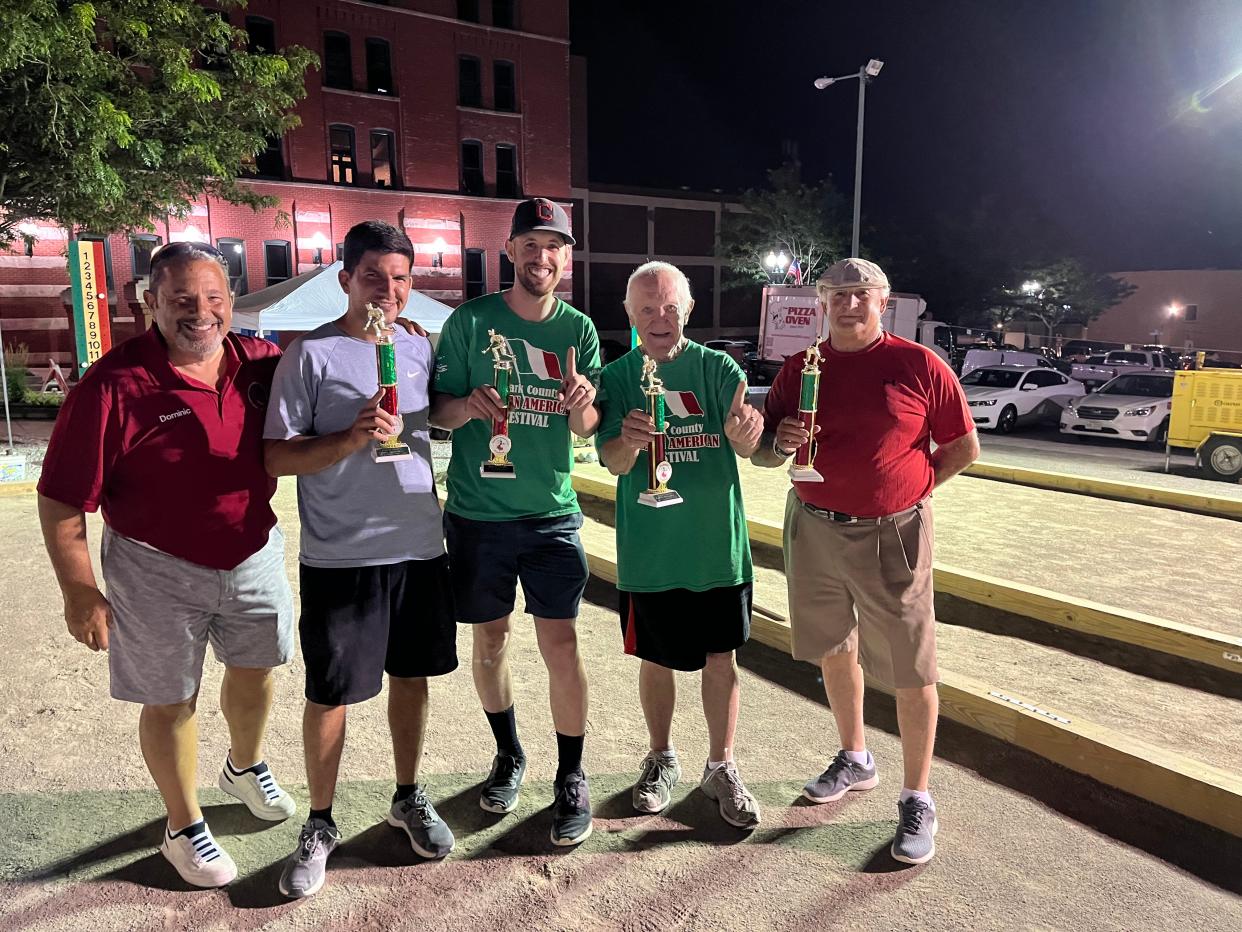 Stark County ItalianAmerican festival crowns 2023 bocce tournament