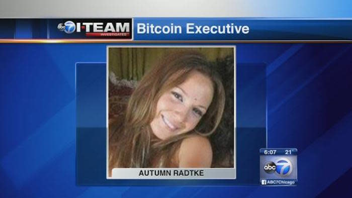 Bitcoin rising star Autumn Radtke. Image Credit: abclocal.go.com