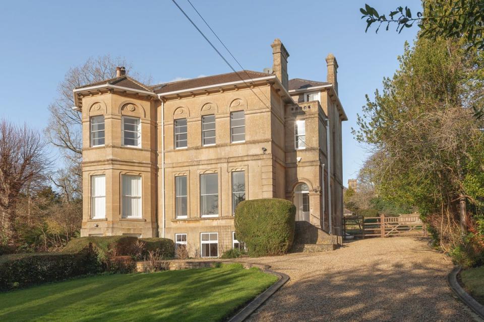 South Lawn was divided into two semi-detached properties after the Berrys left (Savills)